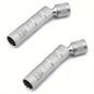 2-Piece Magnetic Spark Plug Socket Set - 14mm & 16mm Swivel Socket Kit 2pcs-14mm&16mm