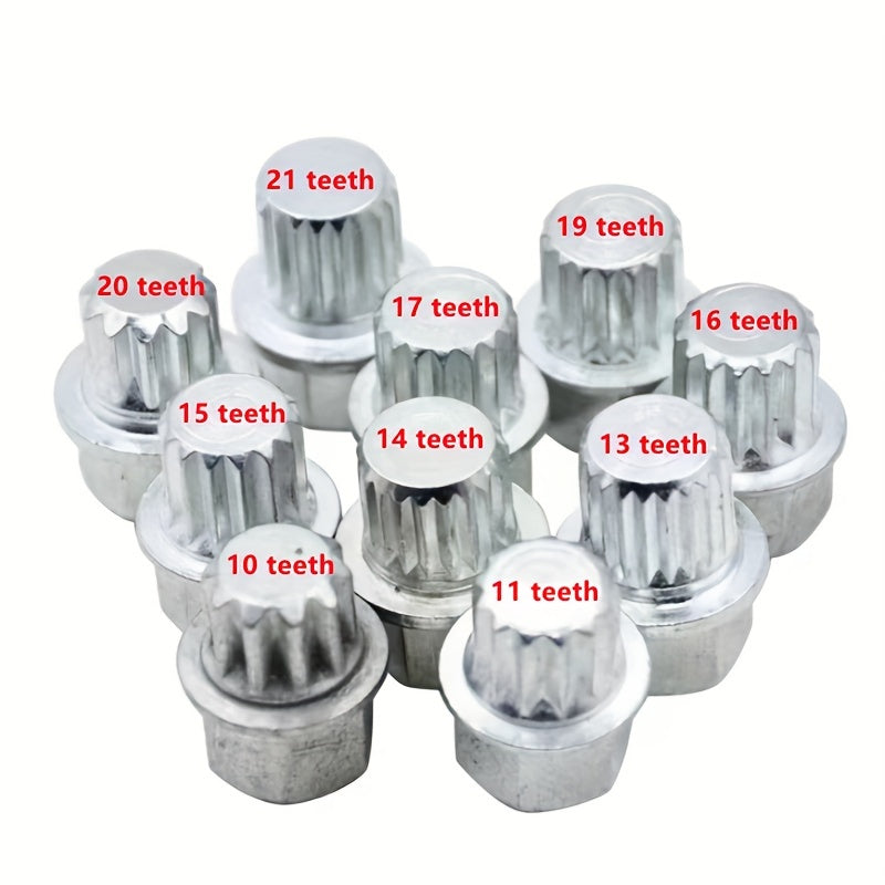 VW Audi Wheel Lock Socket Set - 21 Teeth Anti-Theft Tool