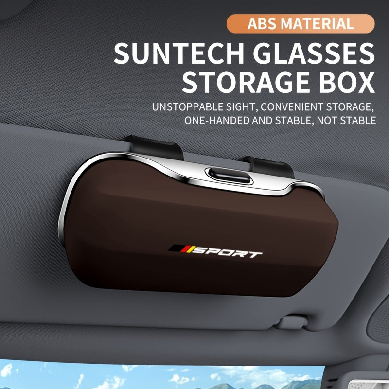 German Car Sun Visor Glasses Case - BMW Audi Mercedes