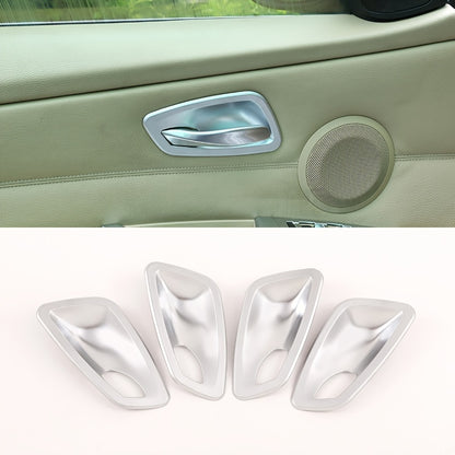 BMW E90 Inner Door Bowl Modification Parts 2005-2012 - Premium ABS Upgrade Kit Chrome