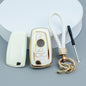 BMW TPU Key Fob Cover - 1 3 5 7 Series X1-X5 F10-F30 M3 M4 White