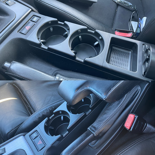 BMW E46 Center Console Cup Holder - Interior Upgrade Kit