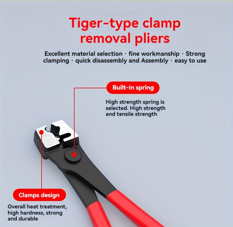 Professional Hose Clamp Pliers - High-Quality Metal Auto Repair Tool