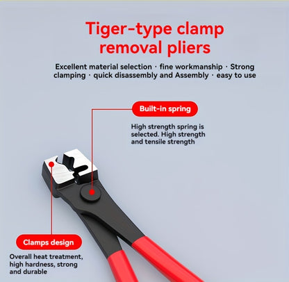 Professional Hose Clamp Pliers - High-Quality Metal Auto Repair Tool