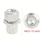 VW Audi Wheel Lock Socket Set - 21 Teeth Anti-Theft Tool ABC0=10 teeth