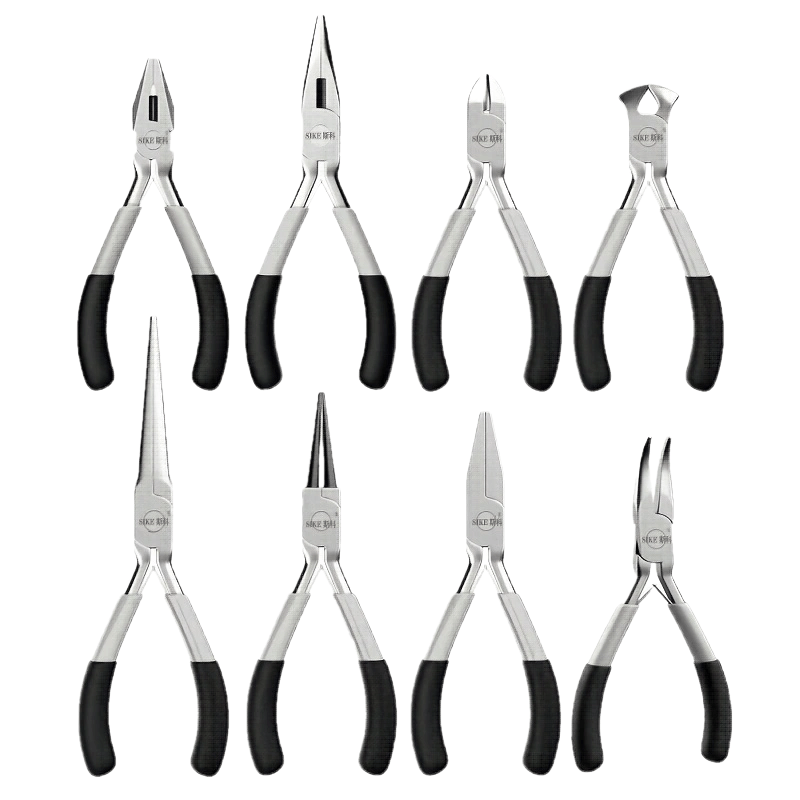 8-Piece Mini Pliers Set - Multifunctional Jewelry Making & Electronics Tool Kit Pliers