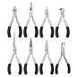 8-Piece Mini Pliers Set - Multifunctional Jewelry Making & Electronics Tool Kit Pliers