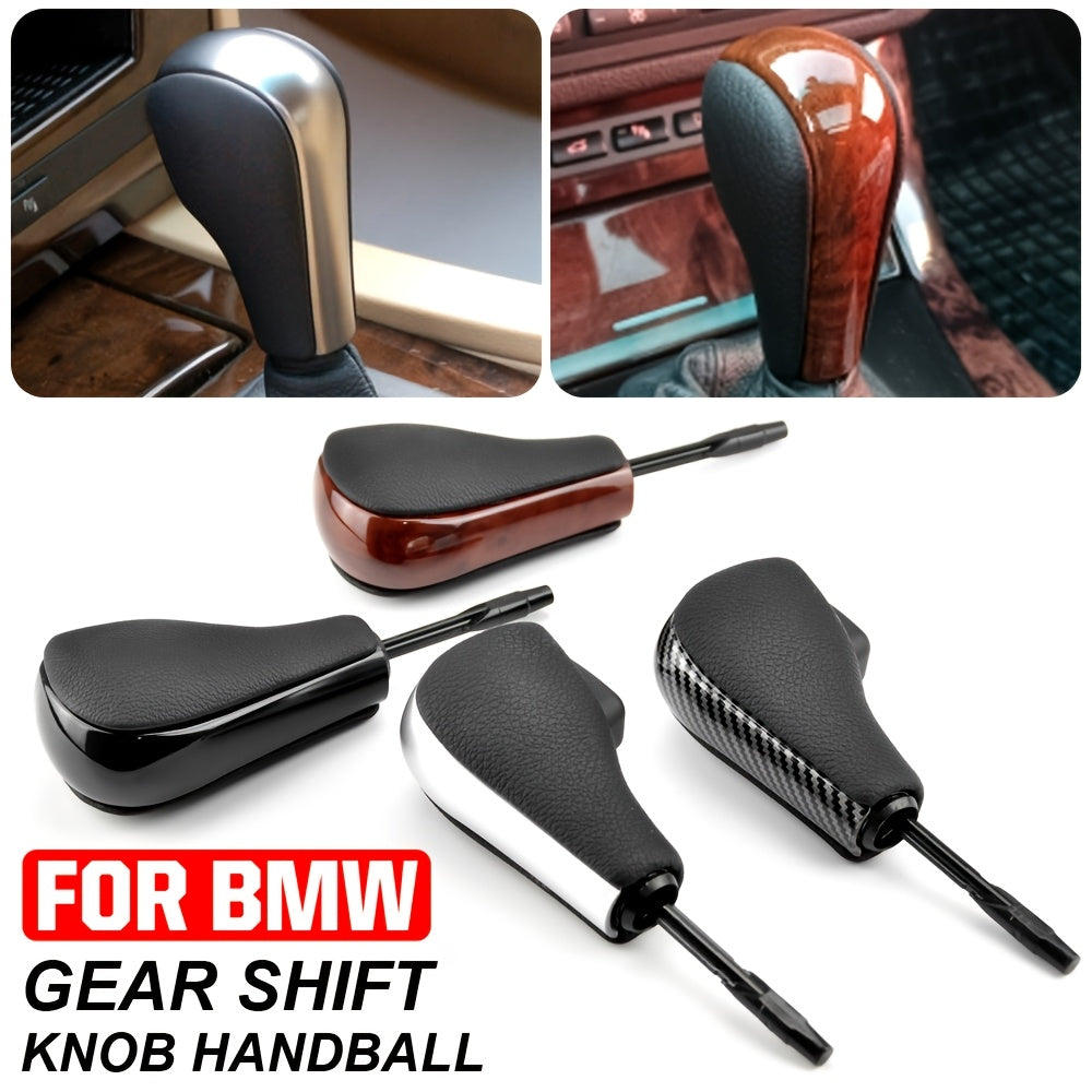 BMW Gear Shift Knob E46 E60 E90 PU Leather ABS Auto Trans