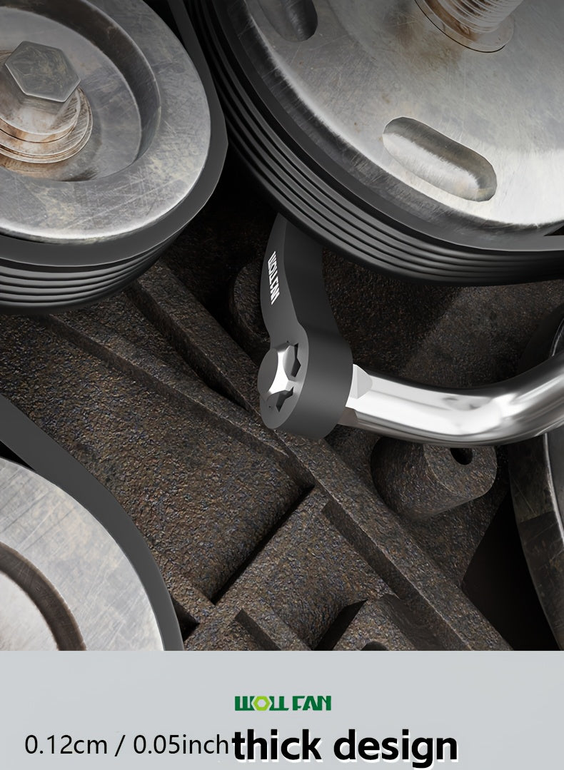 Bull Horn Half Shaft Disassembly Tool - 3/8 Drive Axle Removal Pry Bar