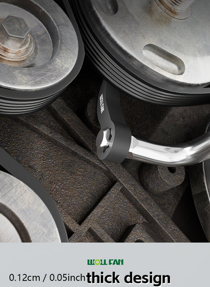 Bull Horn Half Shaft Disassembly Tool - 3/8 Drive Axle Removal Pry Bar