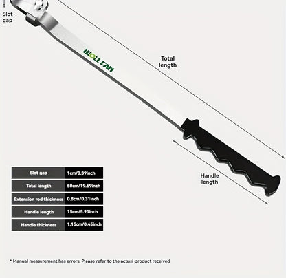 Universal Extension Wrench Tool - Torque Converter Rod with Enhanced Grip