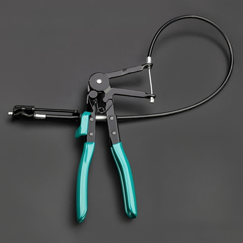 Flexible Wire Clamp Pliers with Buckle - Automotive Coolant Hose Tool Pulling Line Style