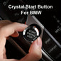 BMW Crystal Start Button Cover - G20-G26 X1-X7 ABS Black Red