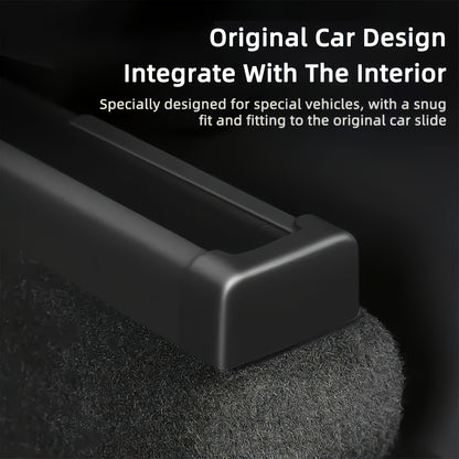 Tesla Model 3/Y Seat Track Protector Set - 4 Pack Scratch-Resistant Covers