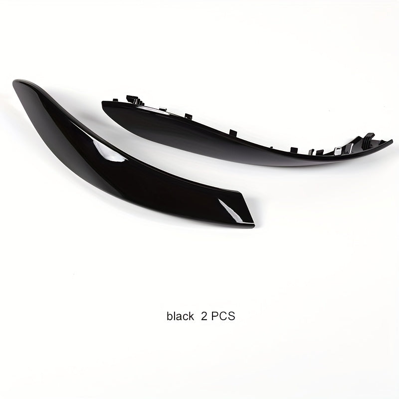 BMW 3 4 Series Door Handle Trim Cover - F30 F31 Interior Piano Black 2pcs