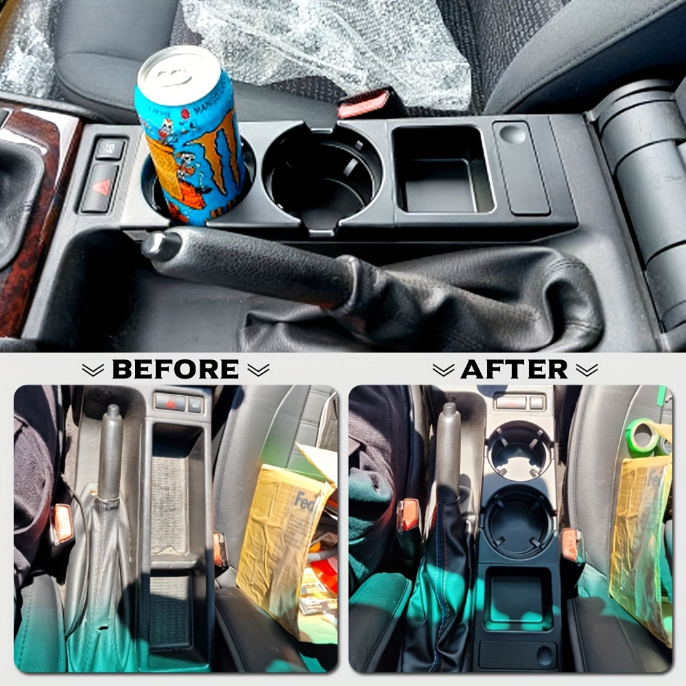 BMW E46 Center Console Cup Holder - Interior Upgrade Kit