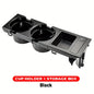 BMW E46 Center Console Cup Holder - Interior Upgrade Kit Black