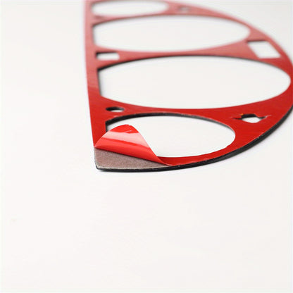 BMW E46 M3 Carbon Fiber Dashboard Sticker 1998-2005 - Realistic Instrument Panel Design