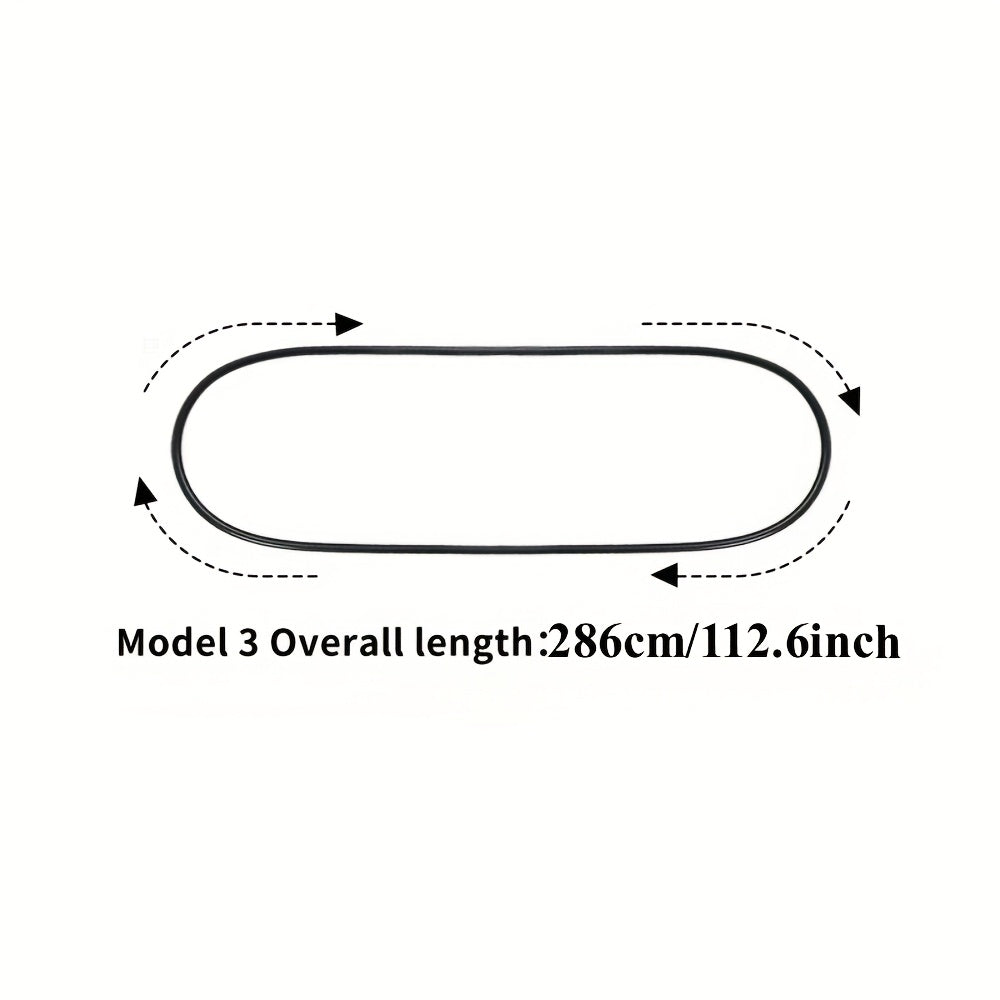 Tesla Model 3 Windshield Wind Guard - Noise Reduction Seal Kit