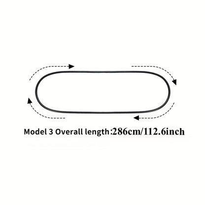 Tesla Model 3 Windshield Wind Guard - Noise Reduction Seal Kit