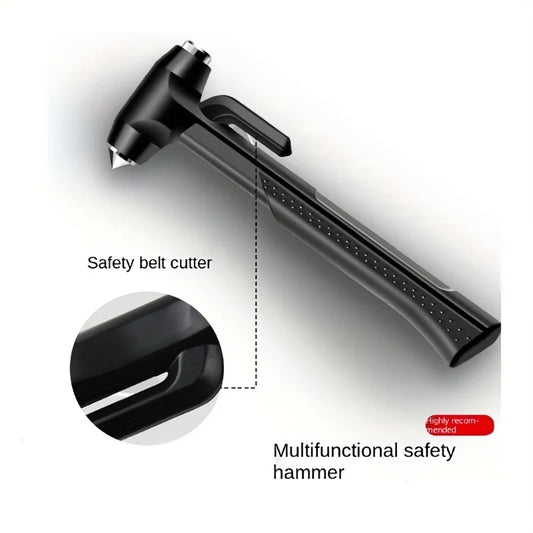 Car Safety Hammer - Portable Multifunctional Vehicle Emergency Tool Survival Kit