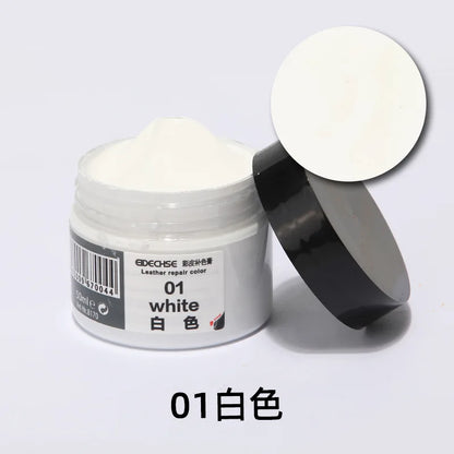 Car Leather Repair Kit - Liquid Skin Recoloring Balm No Heat Tool for Auto Seat Restoration