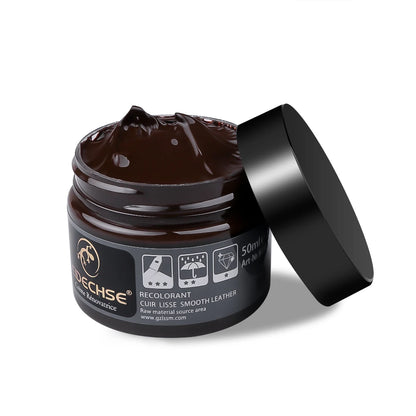 Car Leather Repair Kit - Liquid Skin Recoloring Balm No Heat Tool for Auto Seat Restoration