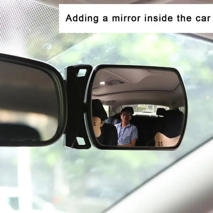 Baby Car Mirror - Adjustable Rear Seat Safety Monitor