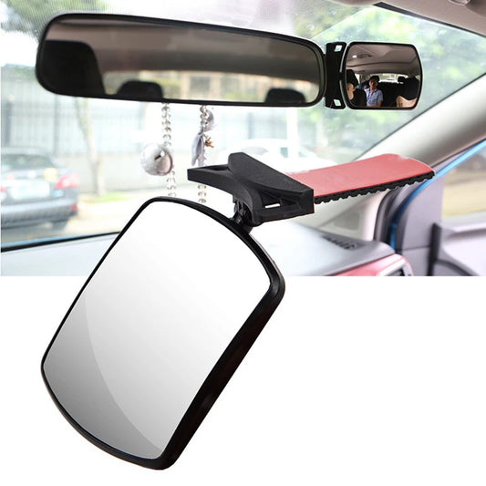 Baby Car Mirror - Adjustable Rear Seat Safety Monitor Default Title
