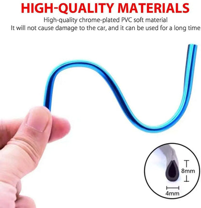 Car Air Vent Grille Decoration Trim Sticker - U Style AC Outlet Strip