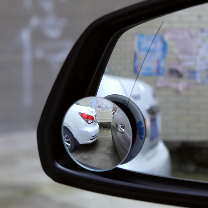 Car Blind Spot Mirrors - Frameless Wide Angle 2pcs Set