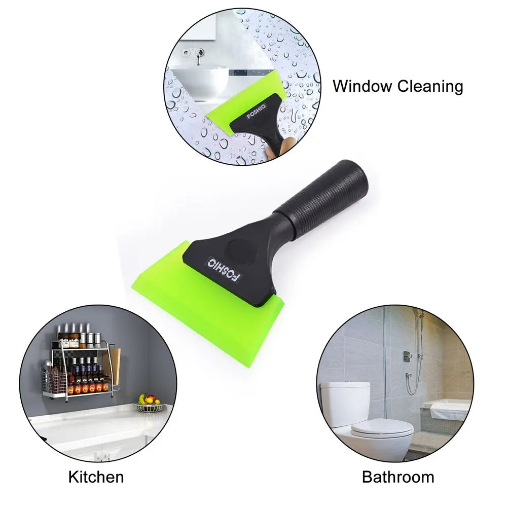 FOSHIO Magic Handle Ice Scraper - Multi-Purpose Cleaning Squeegee