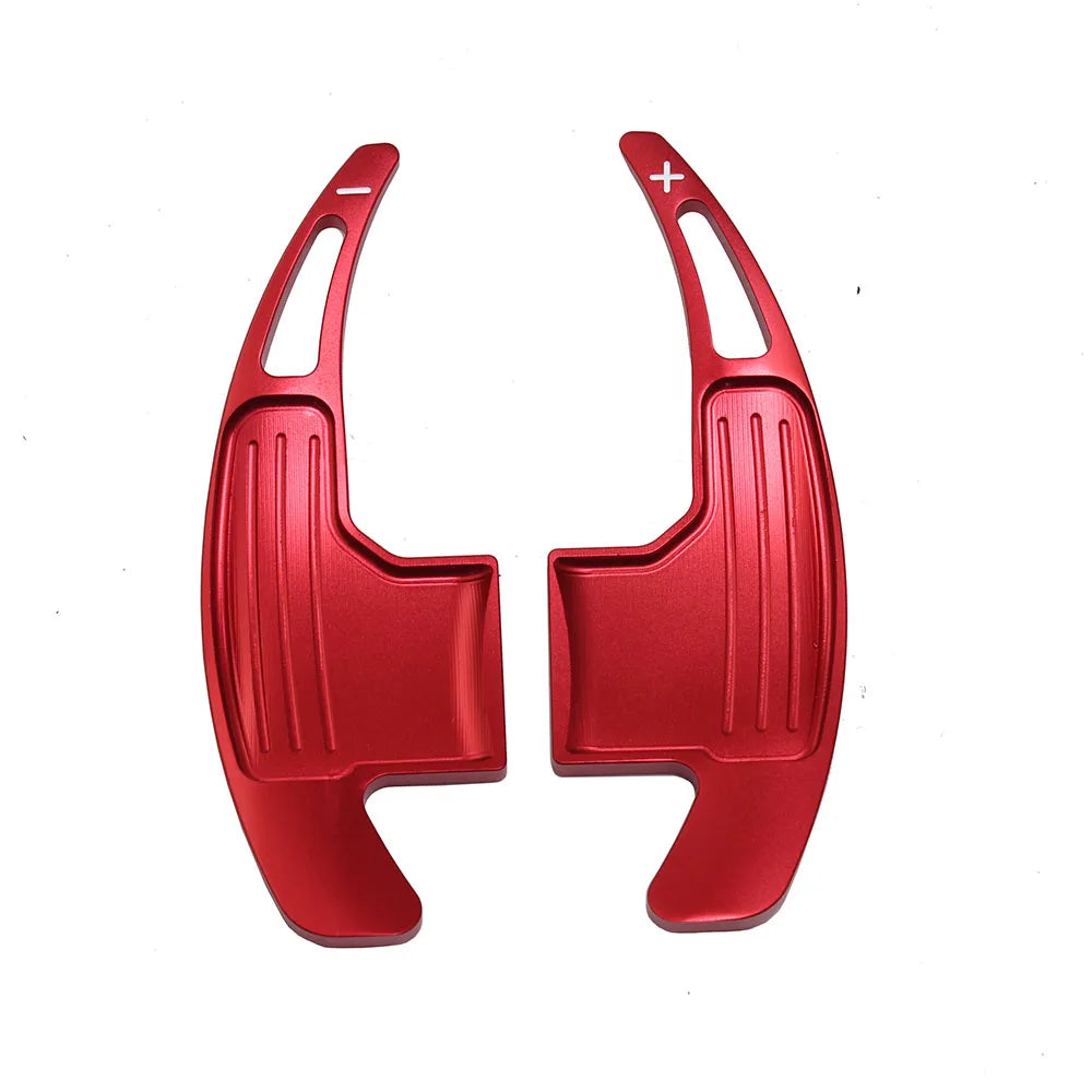 Ford Mustang Shift Paddles 2015-2019 - Aluminum Carbon Fiber Steering Wheel Extensions