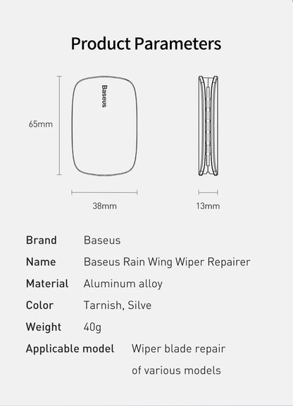 Baseus Car Wiper Blade Repair Kit - Universal Windshield Refurbish Tool