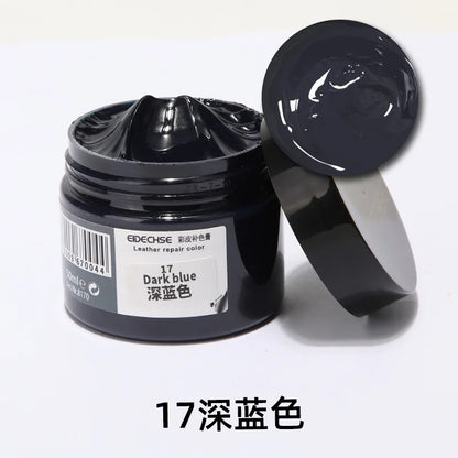 Car Leather Repair Kit - Liquid Skin Recoloring Balm No Heat Tool for Auto Seat Restoration