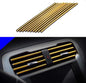 Car Air Vent Grille Decoration Trim Sticker - U Style AC Outlet Strip