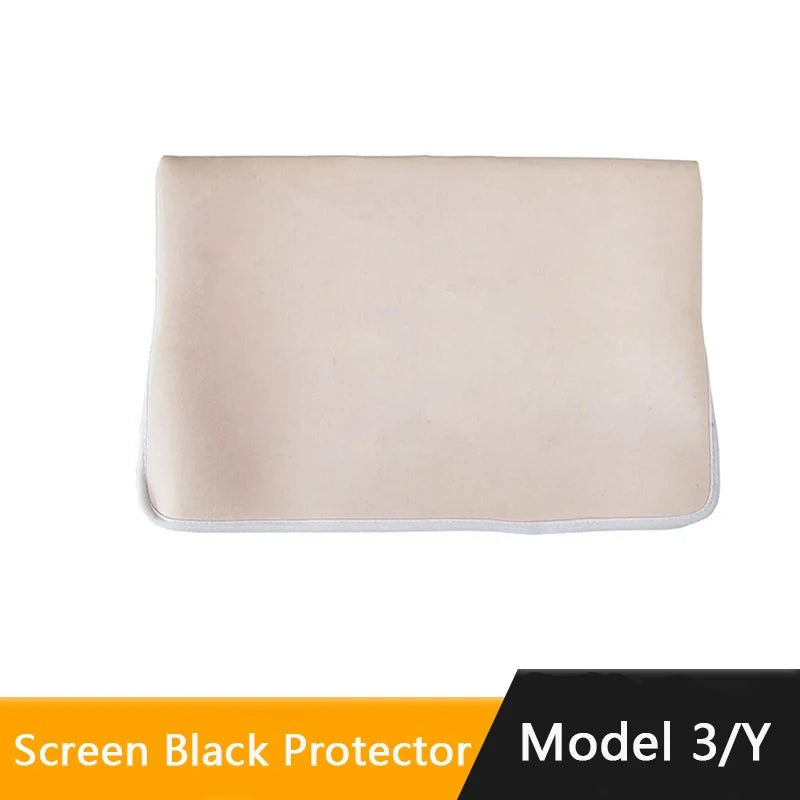 Tesla Model 3 Y Screen Sunshade - Anti-UV Display Cover Brown
