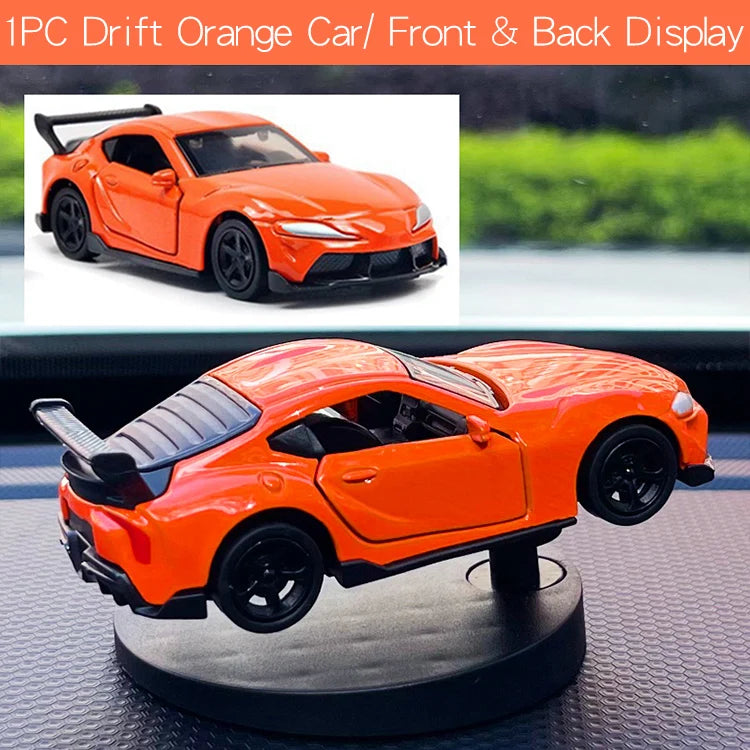 Drift Car Dashboard Toy Model - Swing Turning Sports Race Ornament