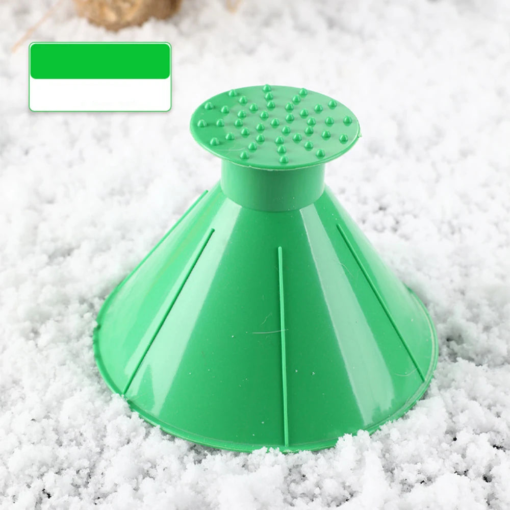 Magic Cone Ice Scraper - Winter Windshield Snow Remover Tool