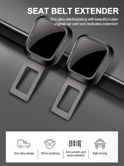 Car Seat Belt Extender Safety Buckle - Tesla Porsche Compatible