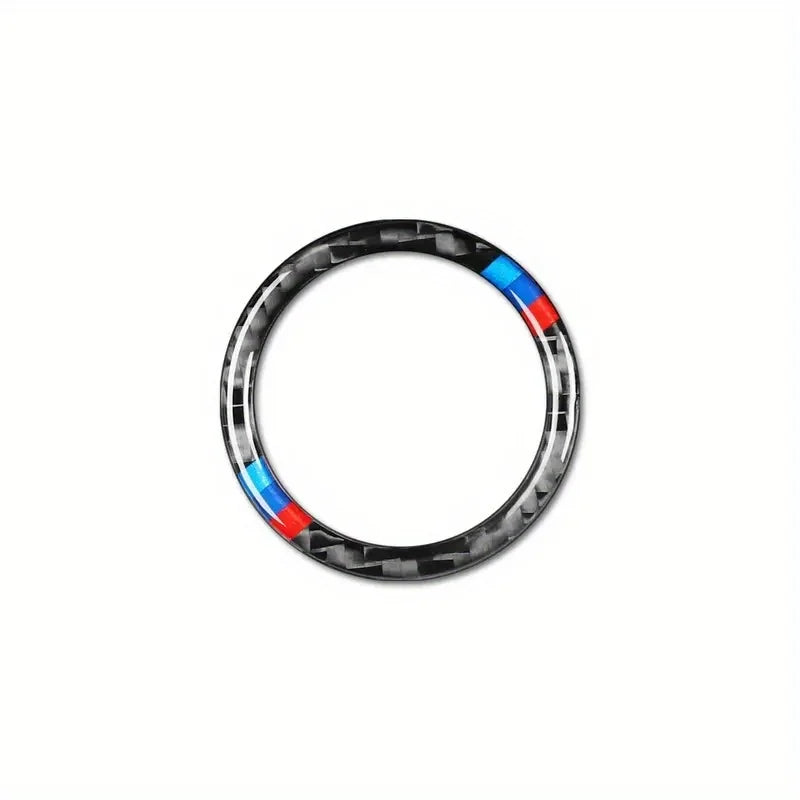 BMW 3 Series E90 E92 E93 Start Button Carbon Fiber Sticker