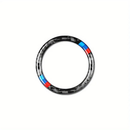 BMW 3 Series E90 E92 E93 Start Button Carbon Fiber Sticker