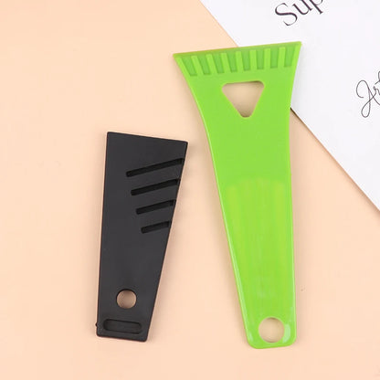 Mini Plastic Ice Scraper - Car Windshield Frost Removal Tool