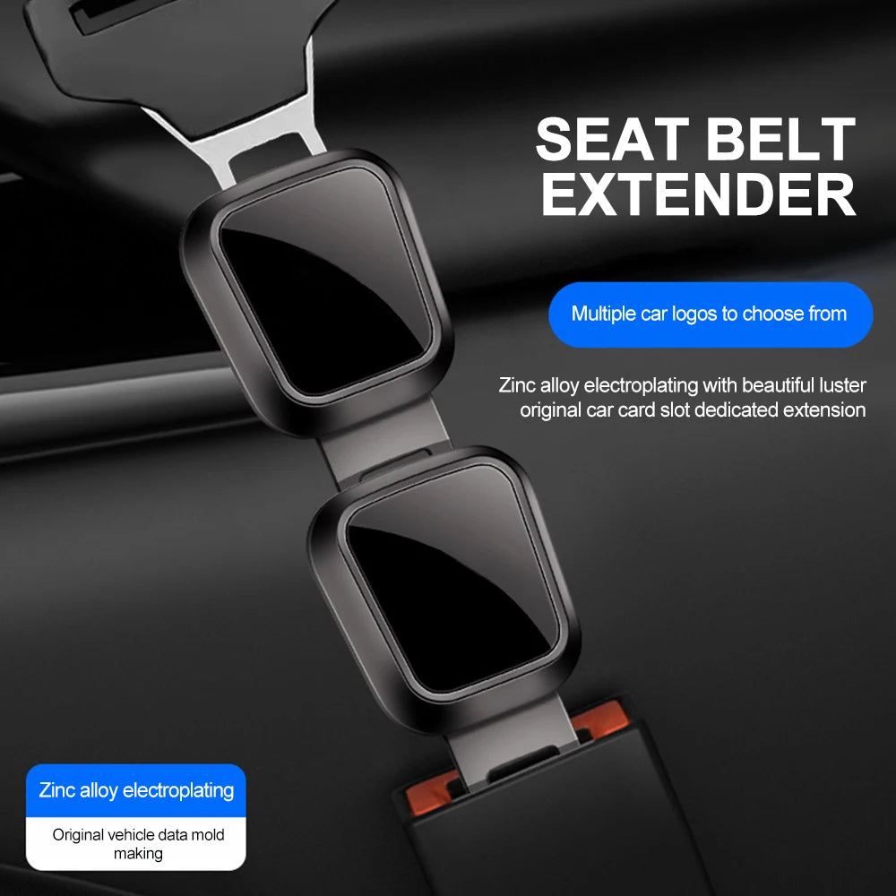 Car Seat Belt Extender Safety Buckle - Tesla Porsche Compatible