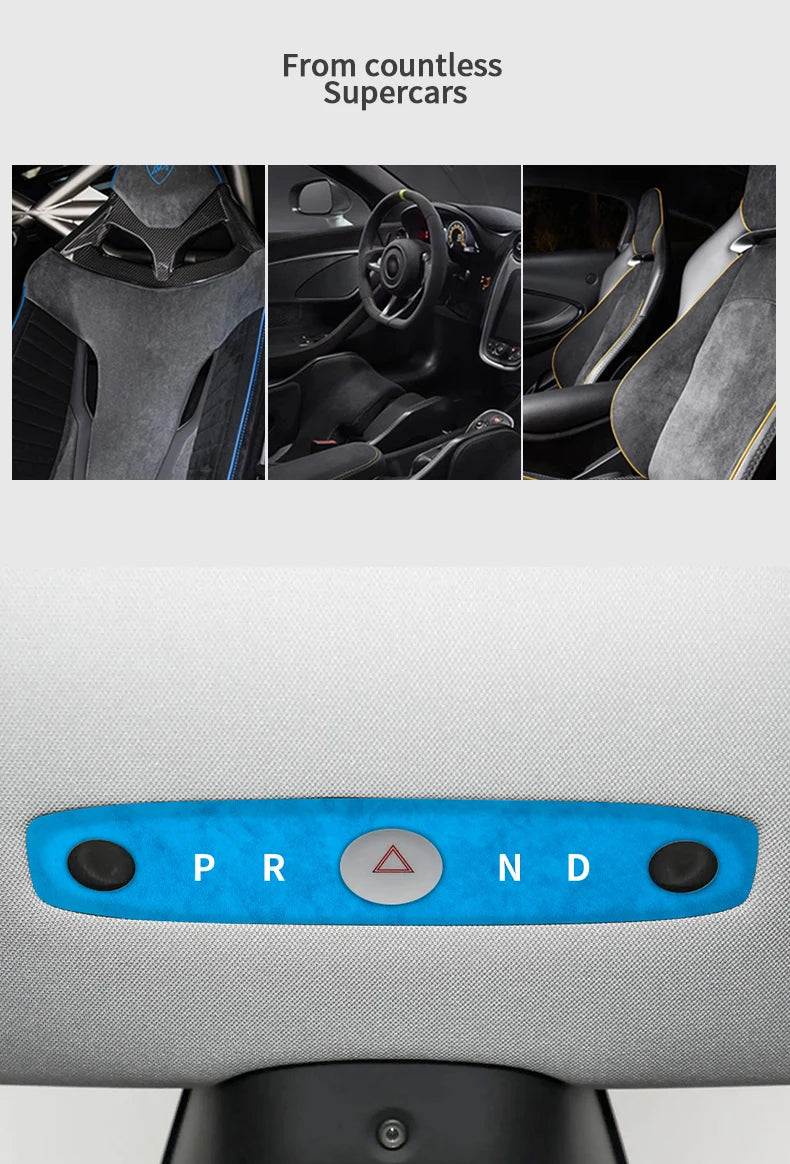 Tesla Model 3 Highland Y Alcantara Reading Light Trim 2023+