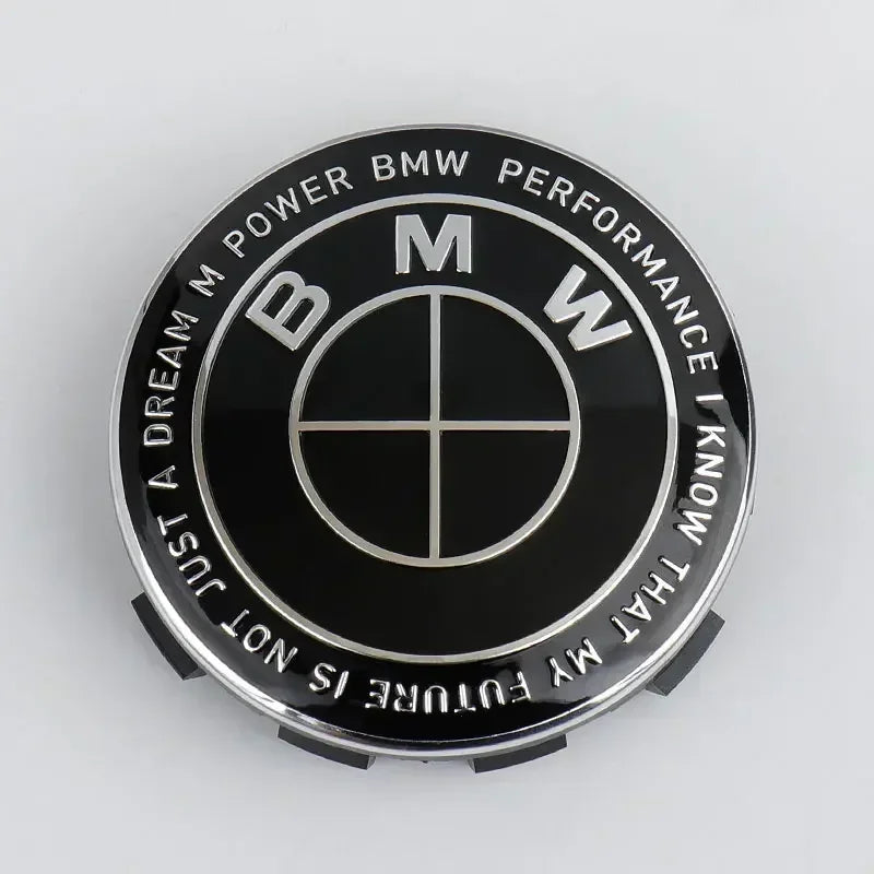 BMW Wheel Center Caps 4PCS - 68mm/56mm Hub Caps for Performance Models
