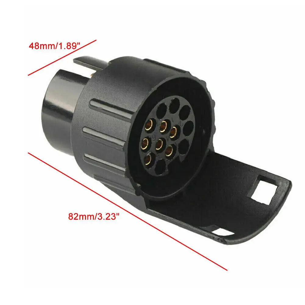 7 Pin to 13 Pin Trailer Adapter Waterproof Towbar Connector