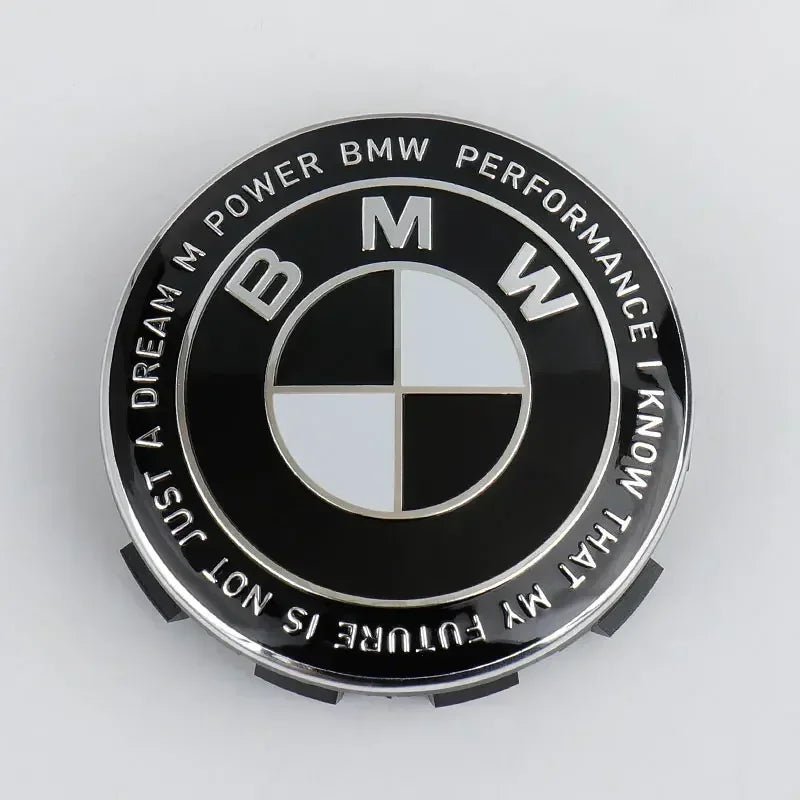 BMW Wheel Center Caps 4PCS - 68mm/56mm Hub Caps for Performance Models