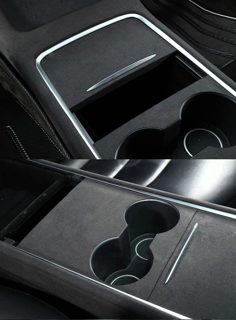 Tesla Model 3/Y Suede Central Control Panel Protector Cover Sticker