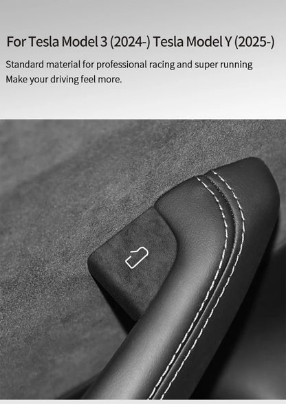 Tesla Model 3 Y Alcantara Door Switch Trim - 2024+ Cover